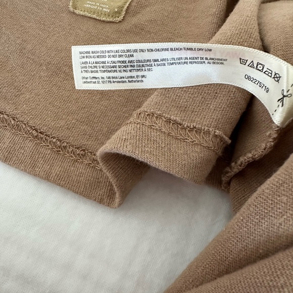 Free People Thea Skirt and Top Set in Sand Brown, Size Medium - Picture 9 of 13